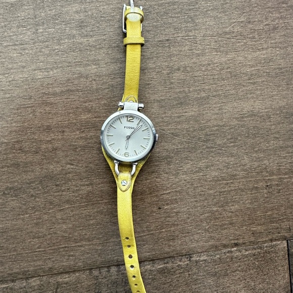 Lot of 3 Women’s Fossil Leather Watches - Picture 7 of 10